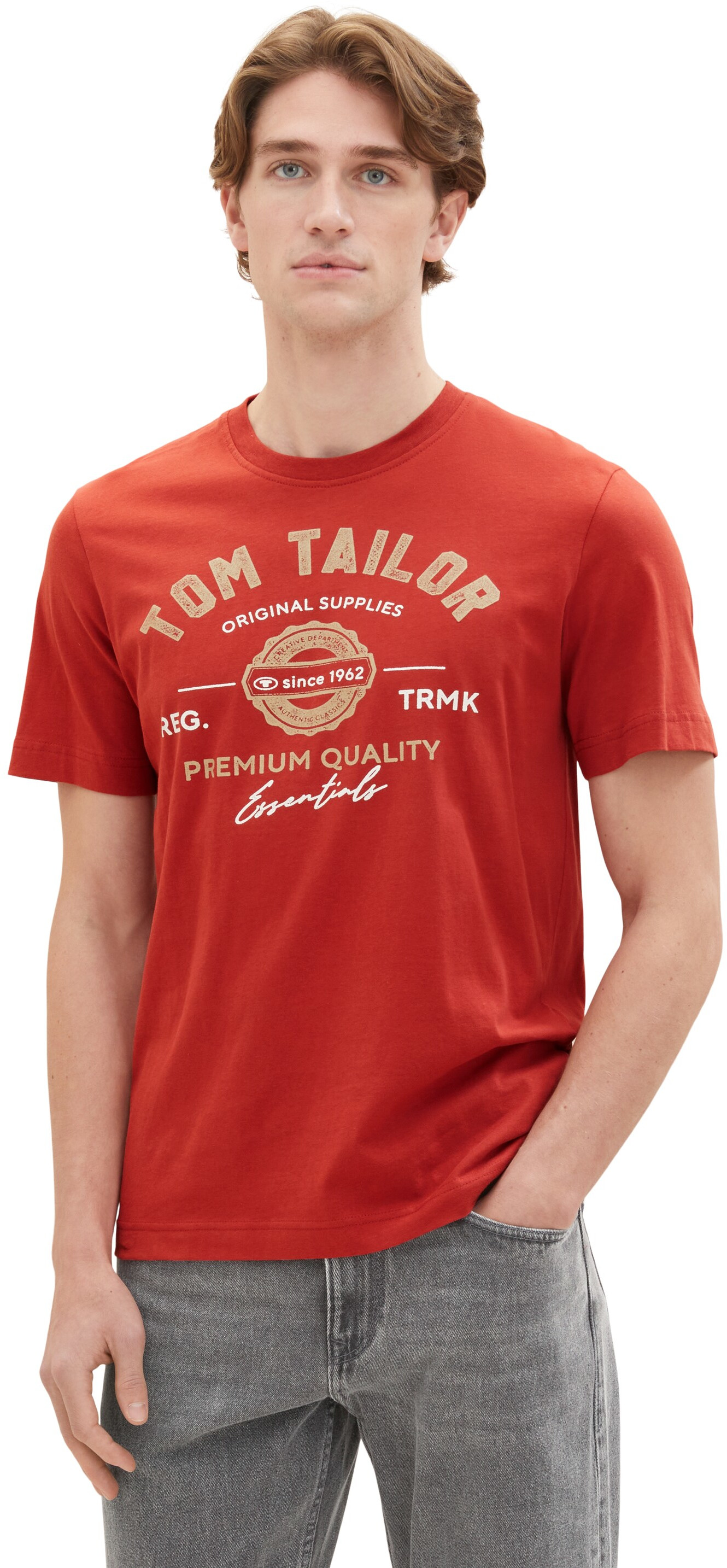 Tom Tailor Férfi póló Regular Fit 1037735.14302 XL