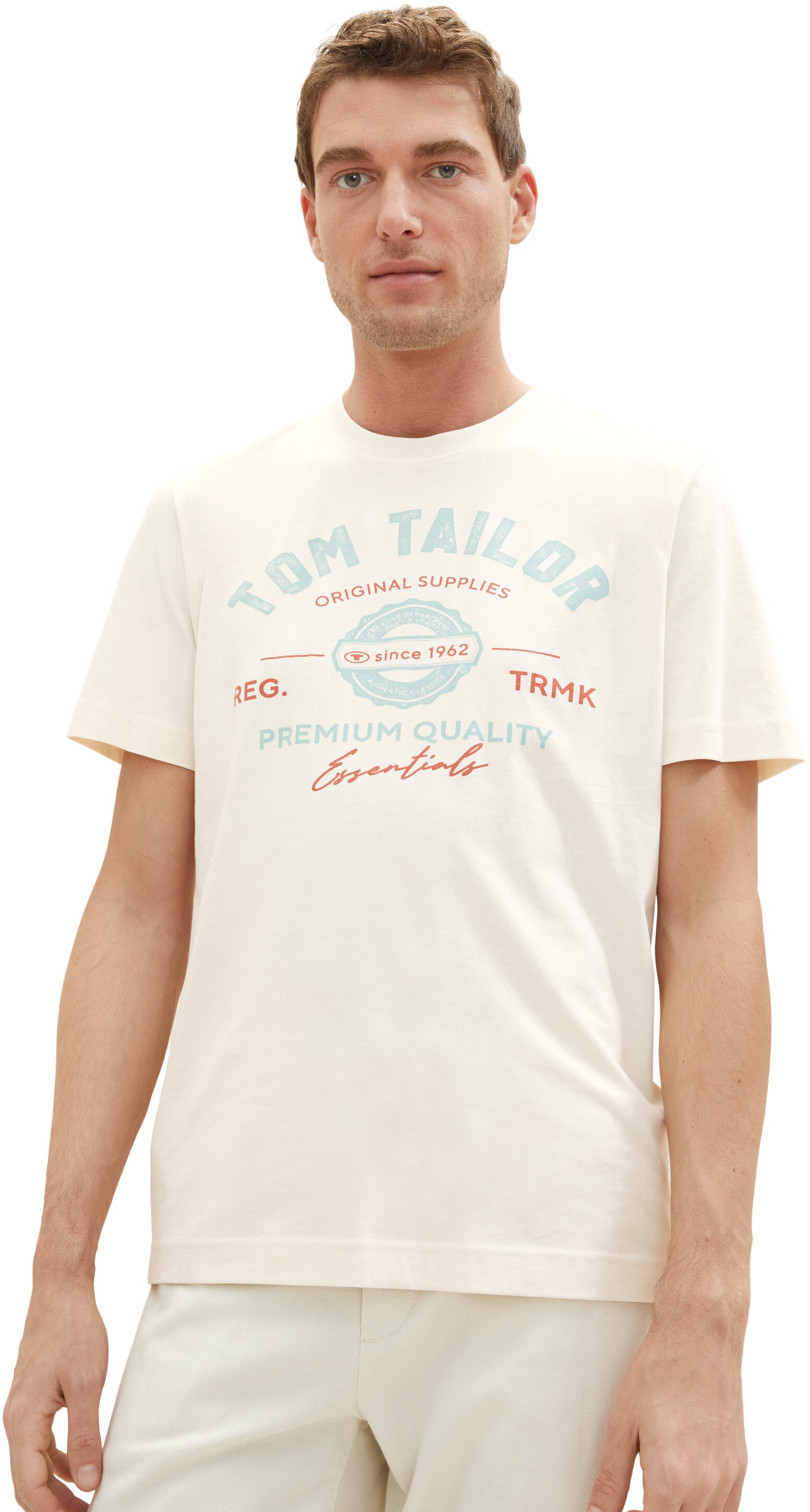 Tom Tailor Férfi póló Regular Fit 1037735.18592 XL