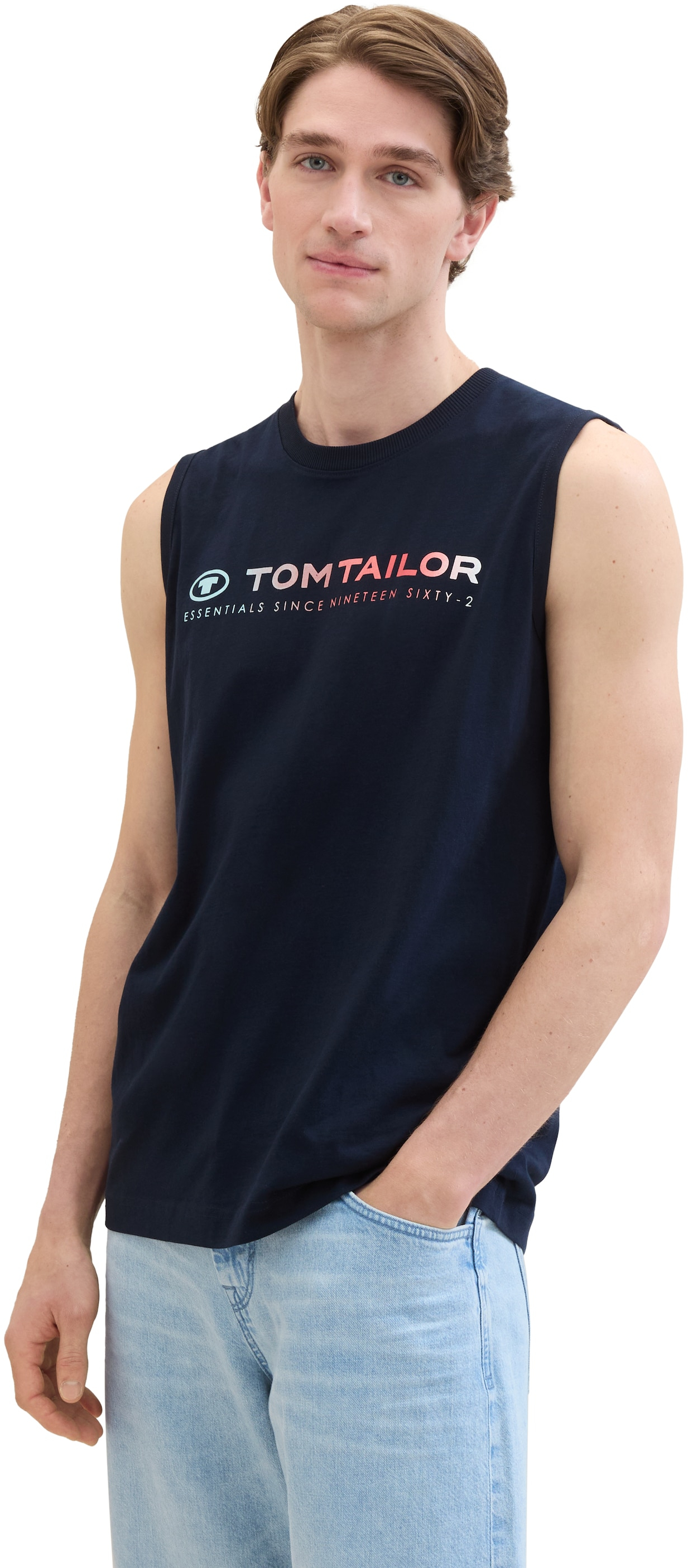 Tom Tailor Pánské tílko Regular Fit 1041866.10668 M