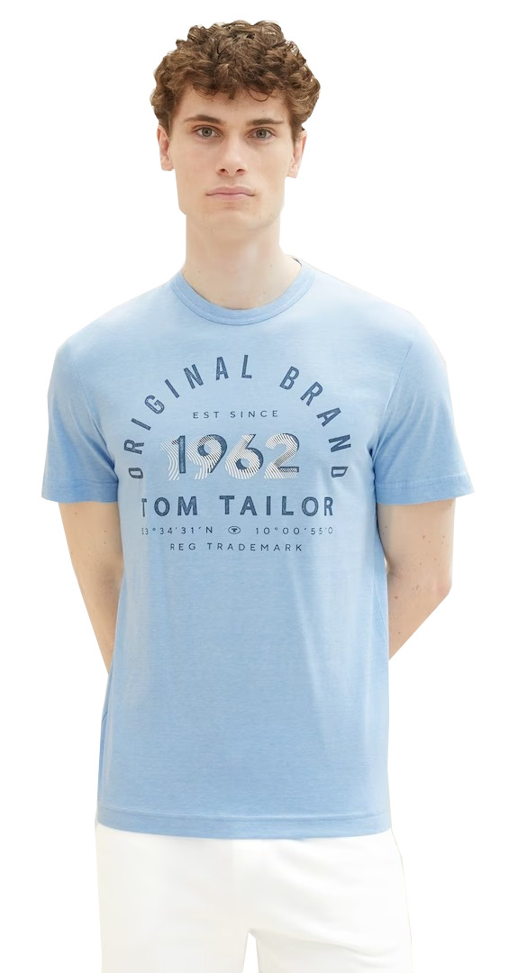 Levně Tom Tailor Pánské triko Regular Fit 1035549.31358 S