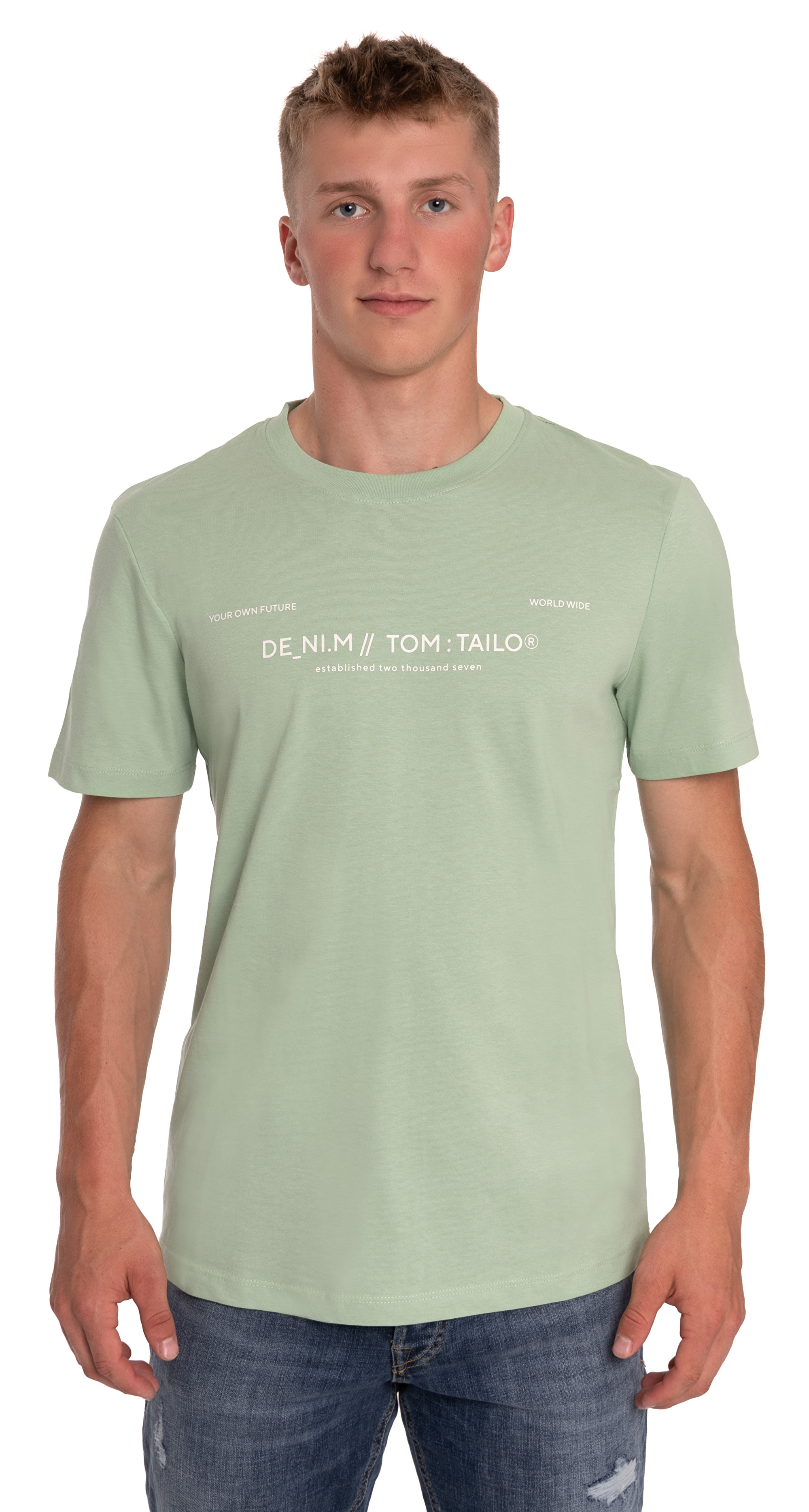 Tom Tailor Férfi póló Regular Fit 1035581.31038 M