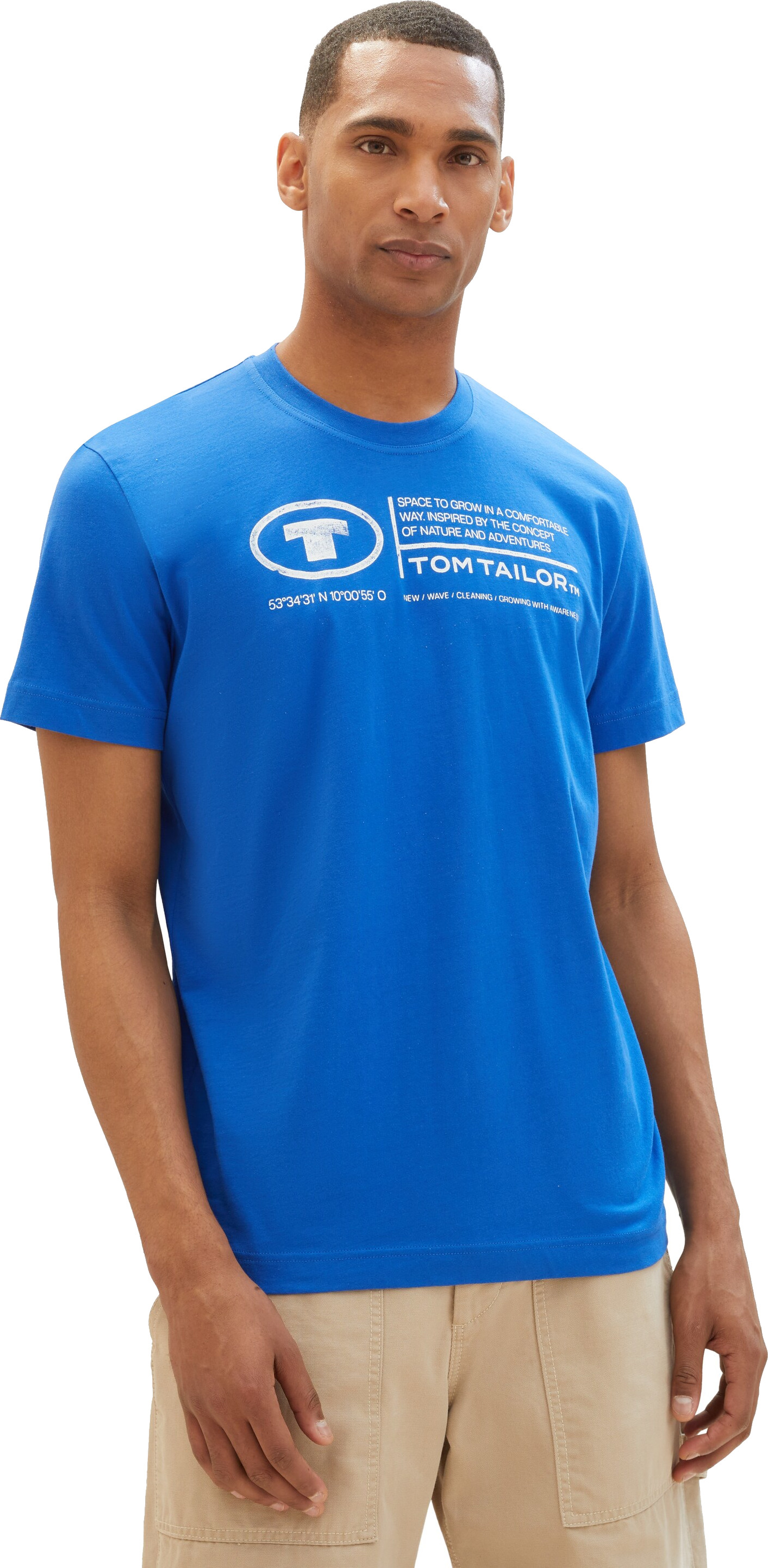 Tom Tailor Pánske tričko Regular Fit 1035611.12393 XL
