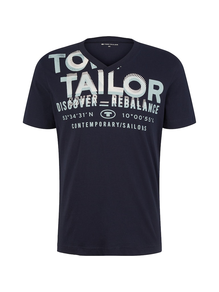 Tom Tailor Férfi póló Regular Fit 1035657.10668 L