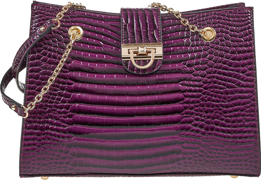 Verde Dámska kabelka 16-7119 purple