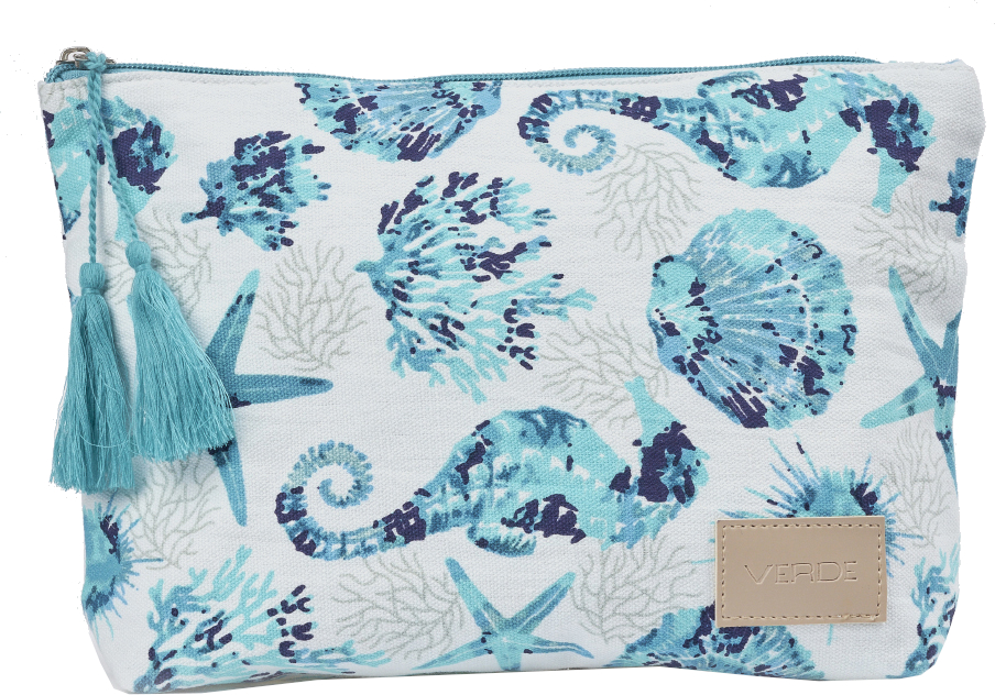 Verde Kosmetická taška 07-0386 aqua