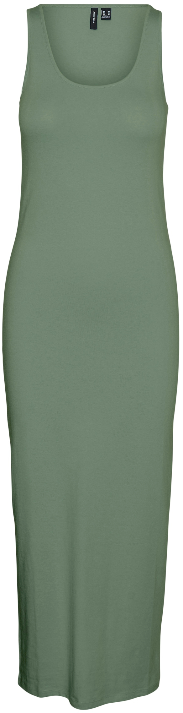 Vero Moda Dámské šaty VMMAXI Tight Fit 10305781 Hedge Green XS