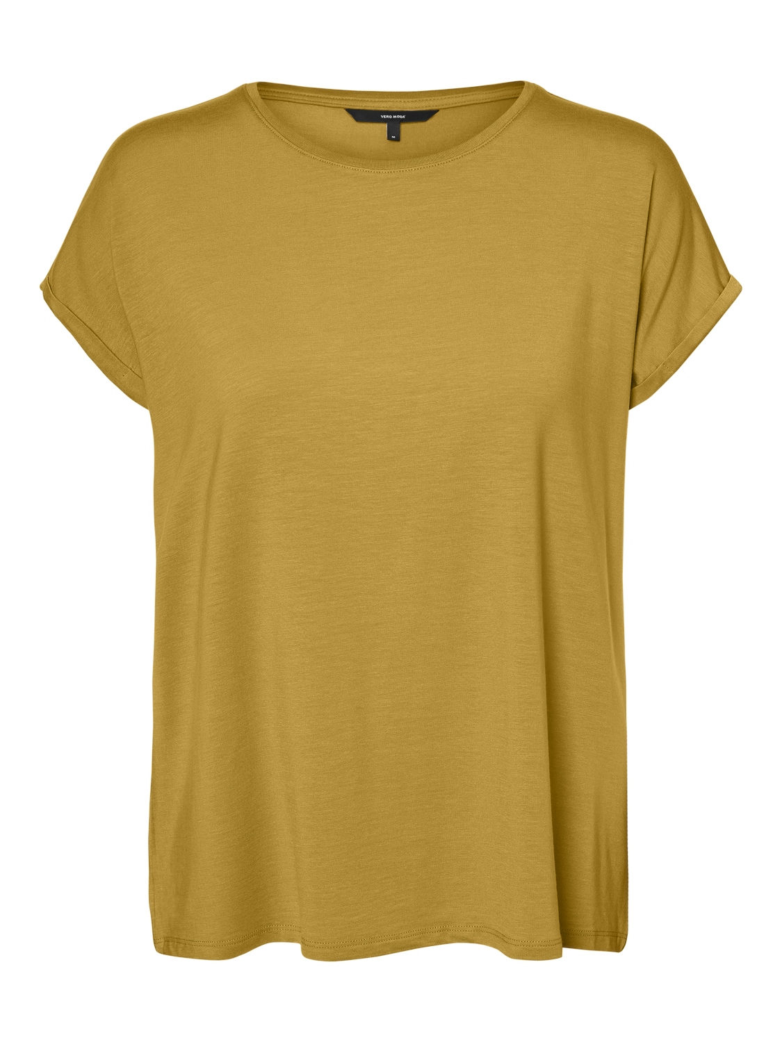 Vero Moda Dámské triko VMAVA Regular Fit 10284468 Golden Spice M