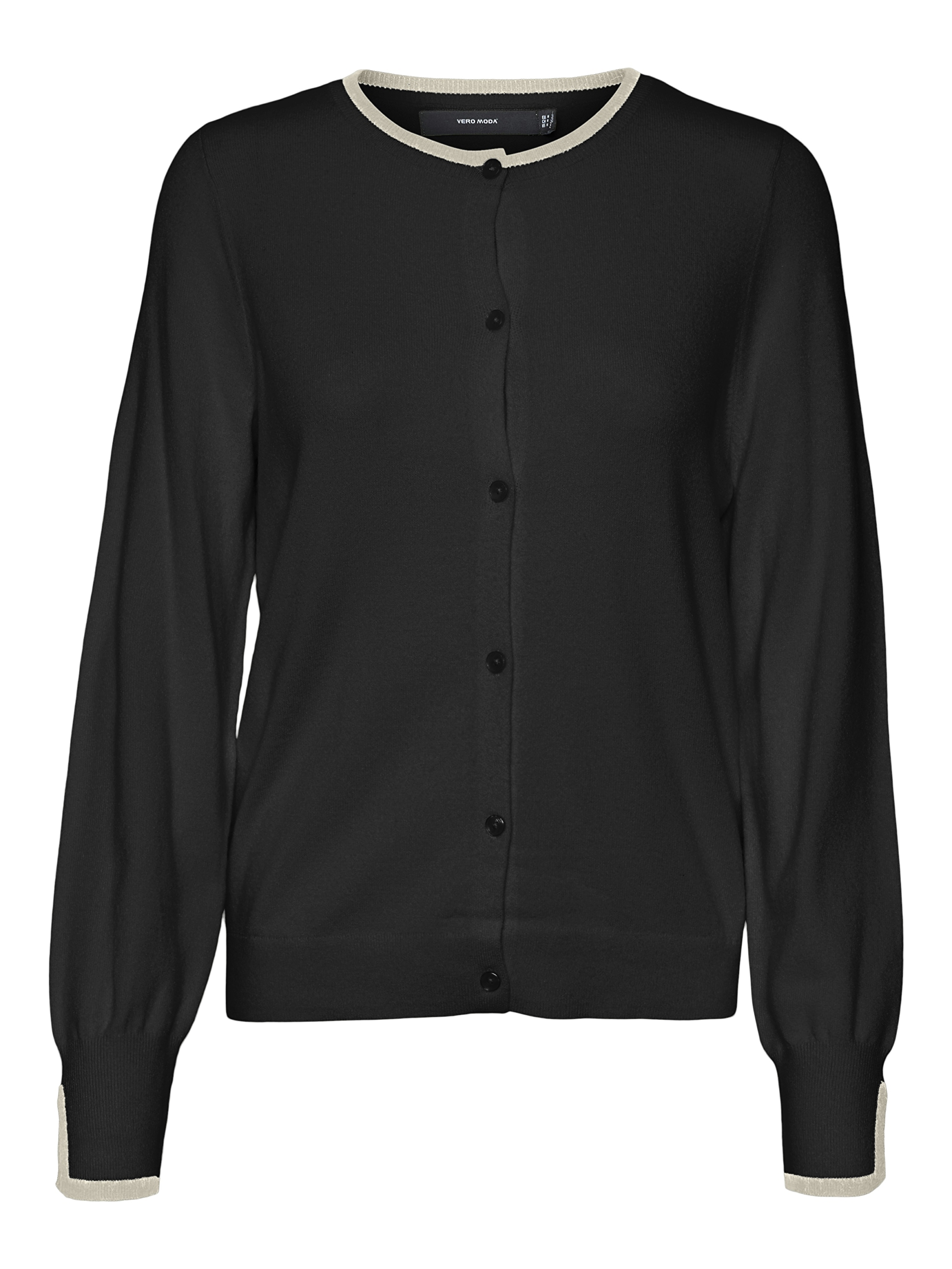 Vero Moda Dámsky sveter VMBREEZE 10311095 Black XL