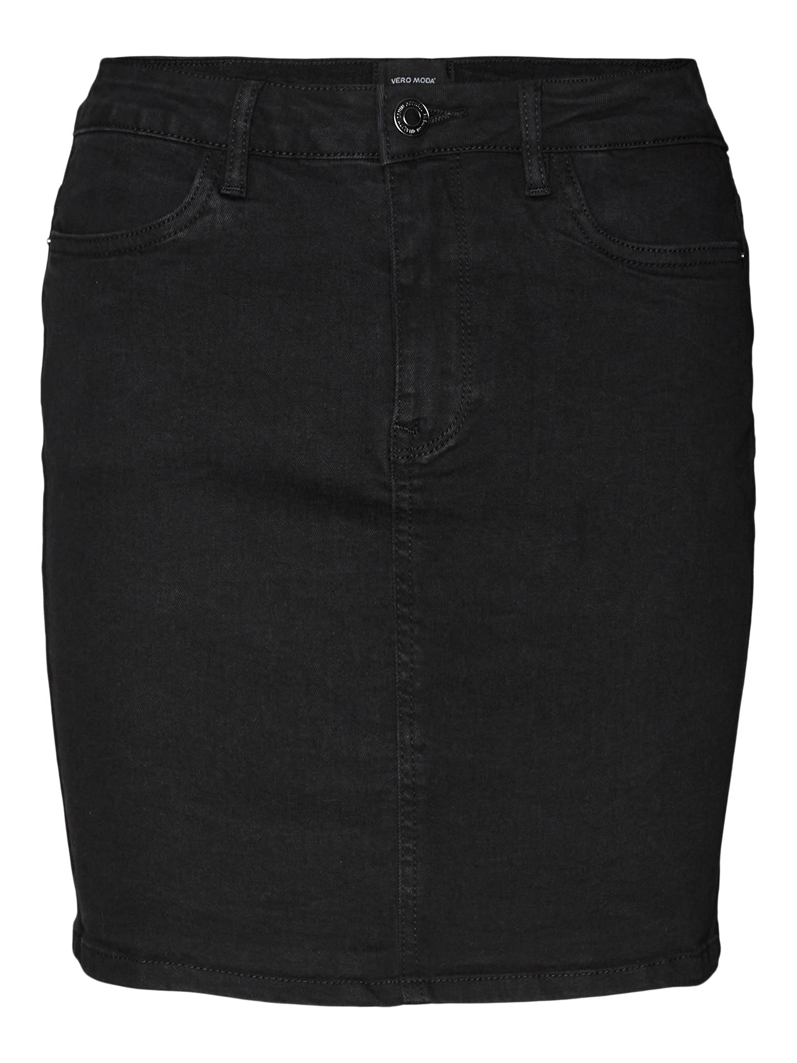 Vero Moda Dámska sukňa VMLUNA 10279491 Black M