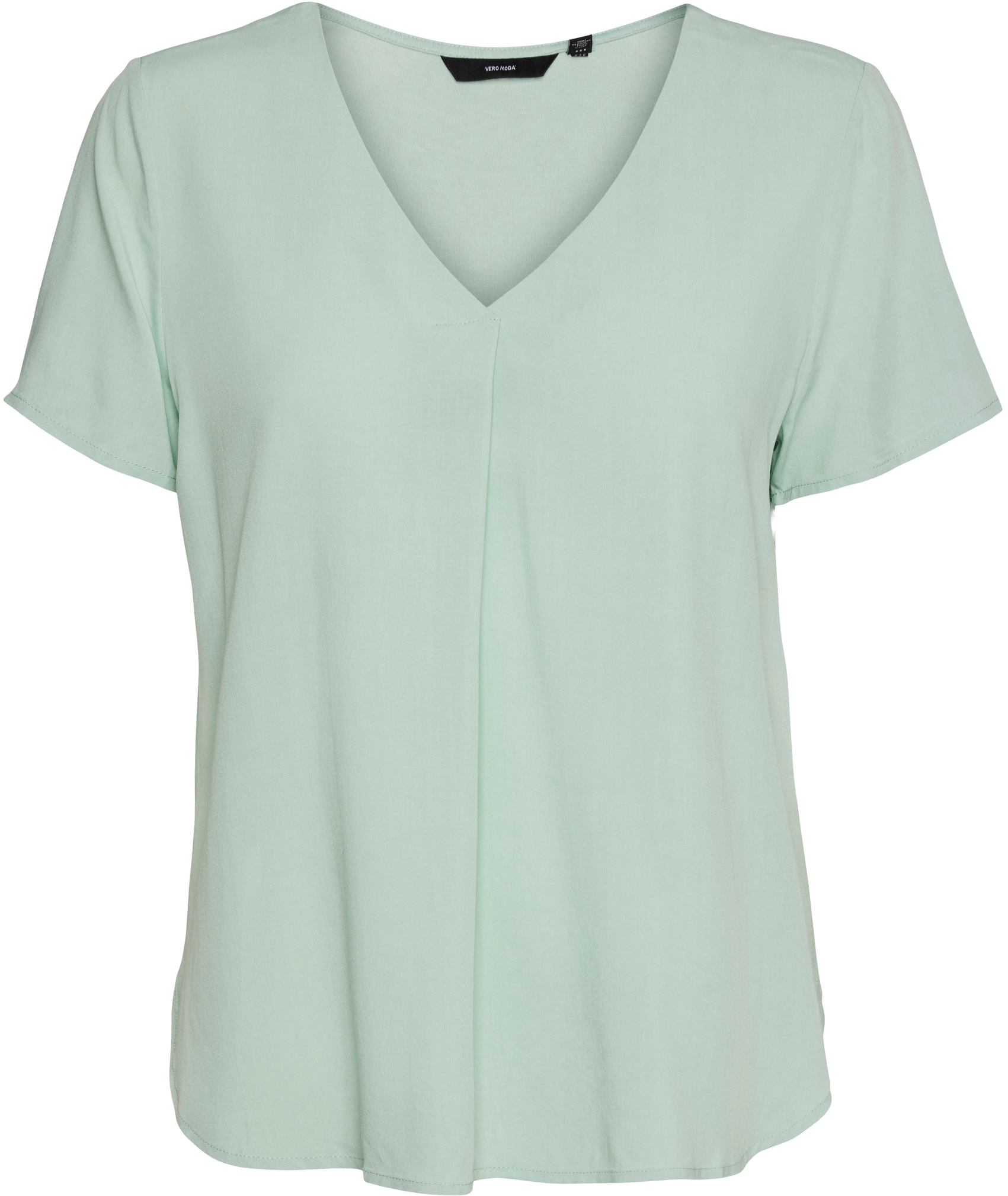 Vero Moda Dámske tričko VMBRIT Loose Fit 10285552 Silt Green XS