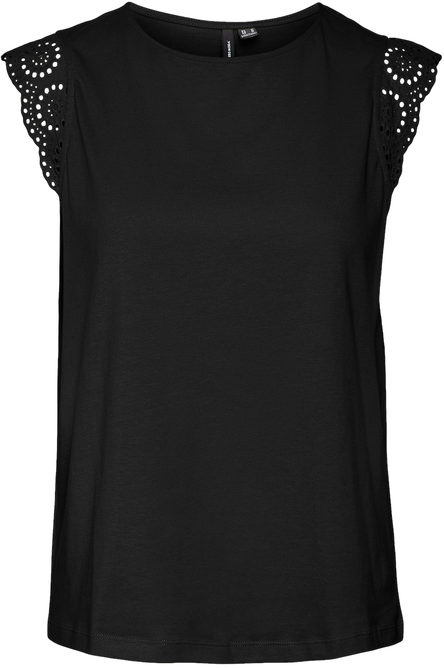 Vero Moda Dámske tričko VMEMILY Regular Fit 10305210 Black L