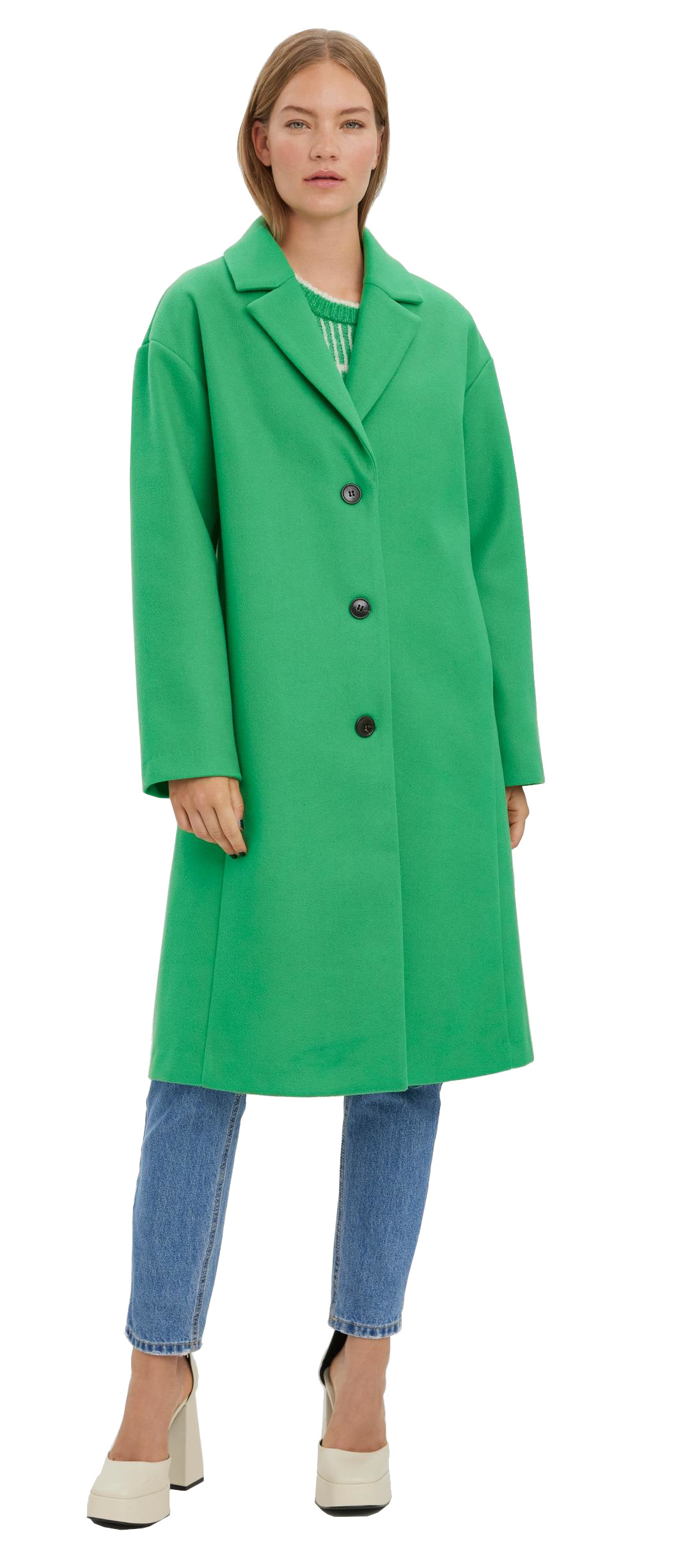 Vero Moda Dámsky kabát VMFORTUNELYON 10278713 Bright Green L