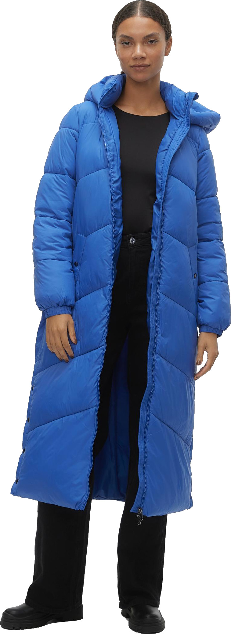 Vero Moda Dámský kabát VMUPPSALA Regular Fit 10270145 Beaucoup Blue M