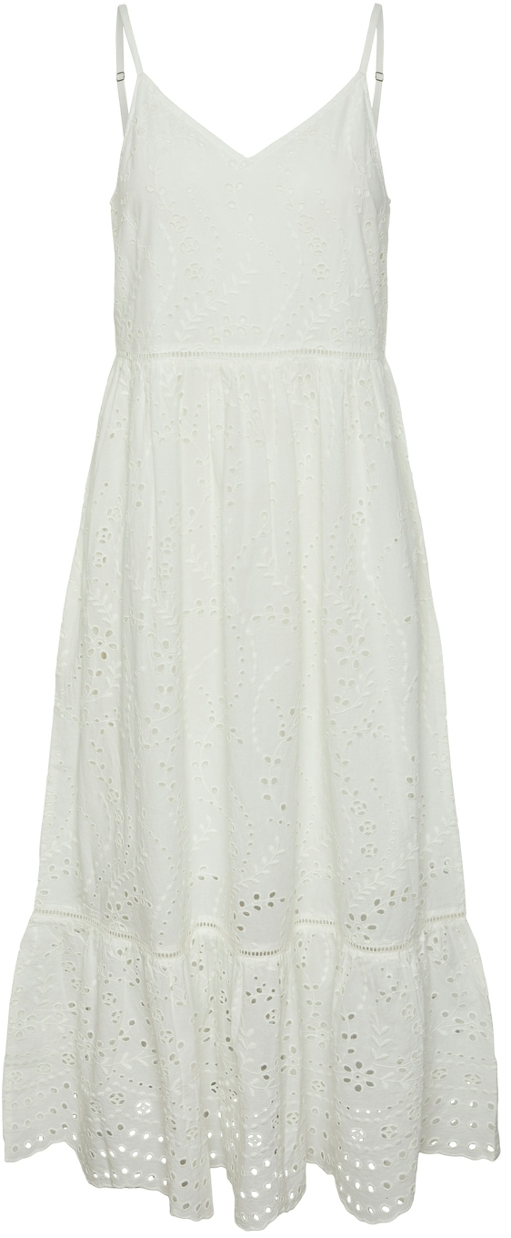Y.A.S Dámské šaty YASLUMA Regular Fit 26032686 Star White XL