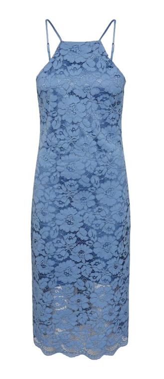 Y.A.S Dámské šaty YASMILDA Regular Fit 26032368 Ashleigh Blue XL