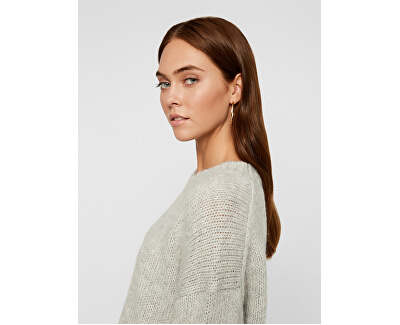 Dámsky sveter VMDARYA LS O-NECK BLOUSE COLOR Light Grey Melange Dámsky sveter VMDARYA LS O-NECK BLOUSE COLOR Light Grey Melange
