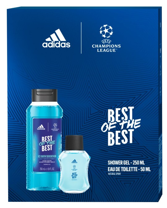 Levně Adidas UEFA Best Of The Best - EDT 50 ml + sprchový gel 250 ml