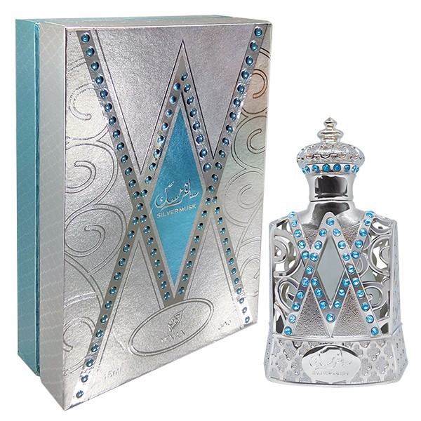 Levně Afnan Afnan Silver Musk - koncentrovaný parfémovaný olej 15 ml