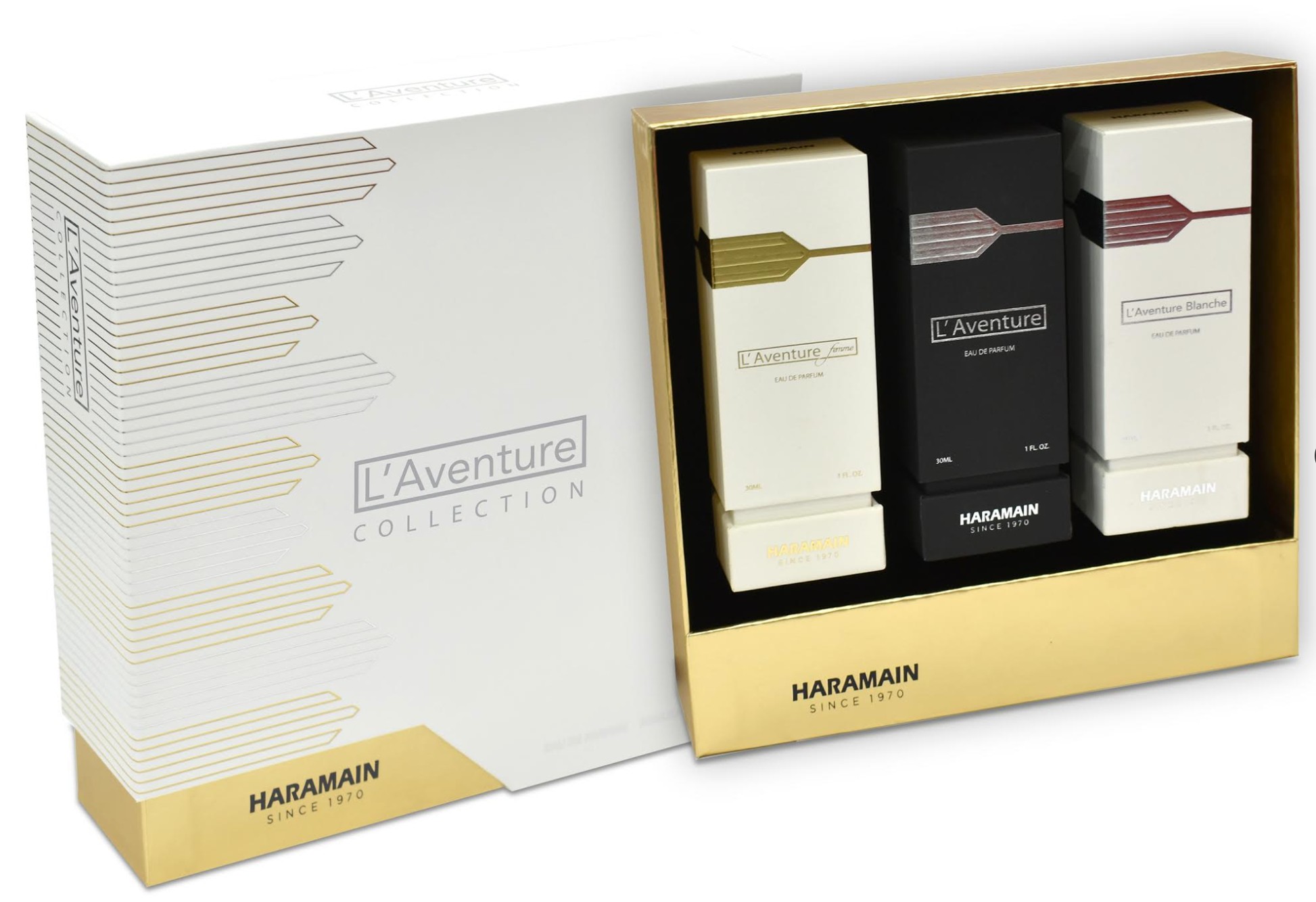 Al Haramain Kolekce L´Aventure - EDP 3 x 30 ml