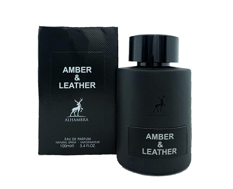 Alhambra Amber & Leather - EDP 2 ml - odstřik s rozprašovačem