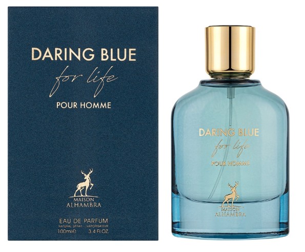 Alhambra Daring Blue For Life Pour Homme - EDP 100 ml