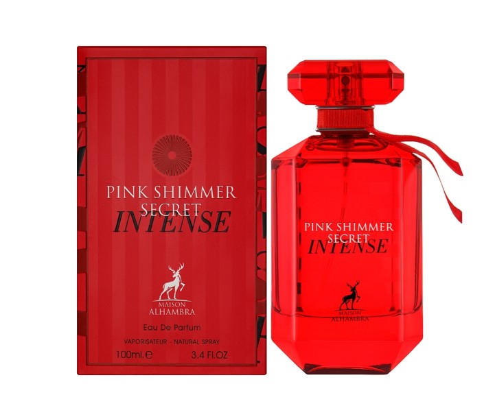 Levně Alhambra Pink Shimmer Secret Intense - EDP 100 ml
