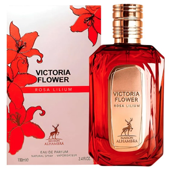 Maison Alhambra Victoria Flower Rosa Lilium - EDP 100 ml