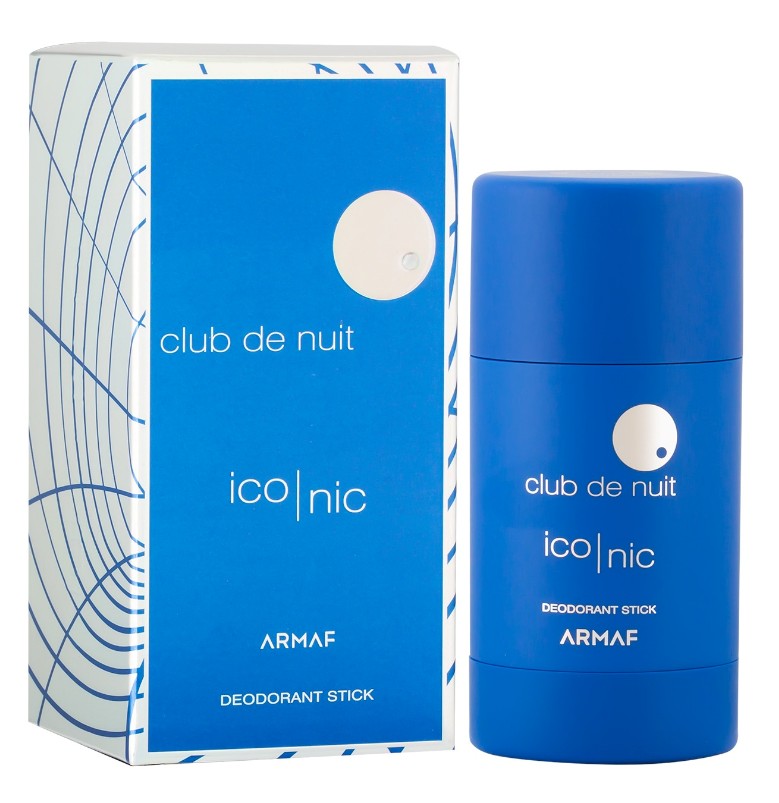 Armaf Club De Nuit Blue Iconic - tuhý deodorant 75 g