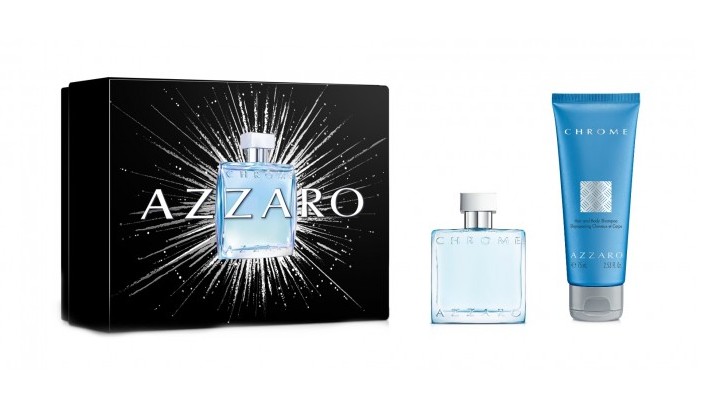 Azzaro Chrome - EDT 50 ml + sprchový gel 75 ml