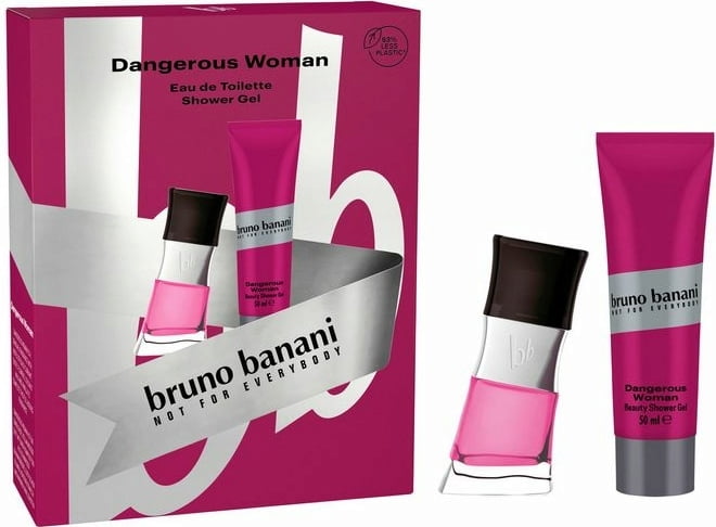Bruno Banani Dangerous Woman - EDT 30 ml + sprchový gel 50 ml + 2 měsíce na vrácení zboží