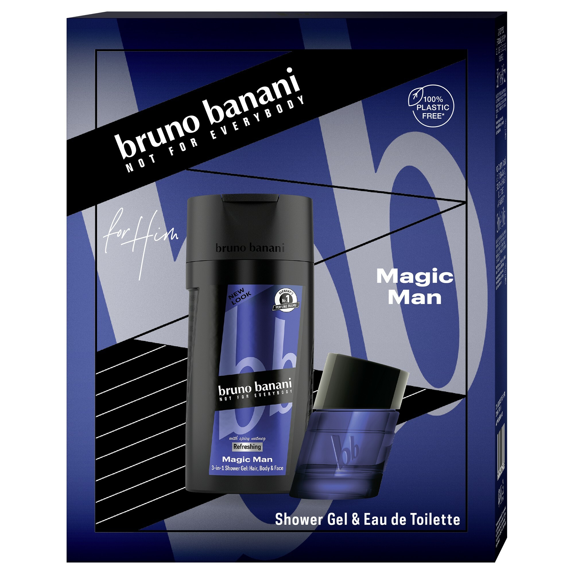 Levně Bruno Banani Magic Man - EDT 30 ml + sprchový gel 250 ml