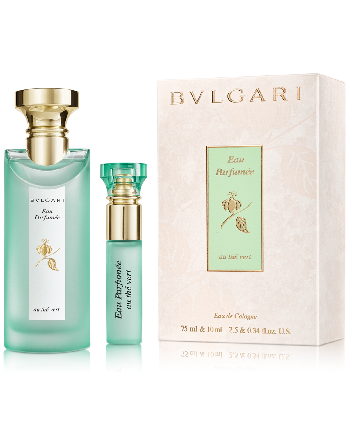 Bvlgari Eau Parfumée Au Thé Vert - EDC 75 ml + EDC 10 ml