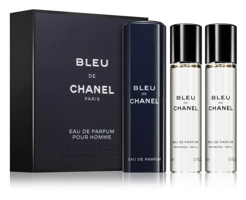 Levně Chanel Bleu De Chanel - EDP 20 ml (plnitelný flakon) + náplň 2 x 20 ml