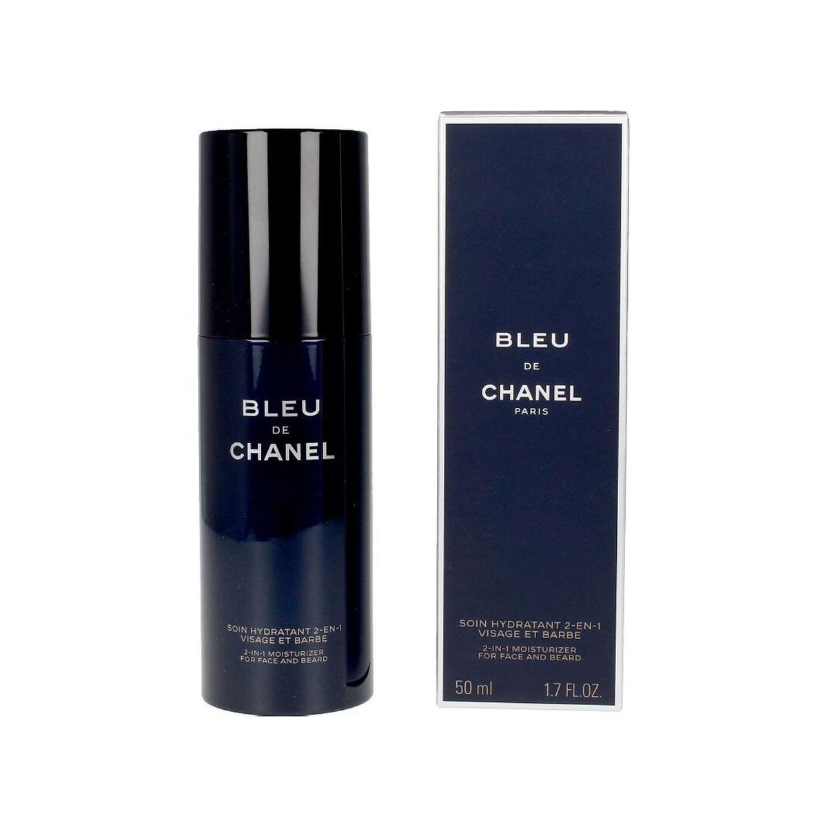 Chanel Bleu De Chanel - hydratační krém na obličej a vousy 50 ml