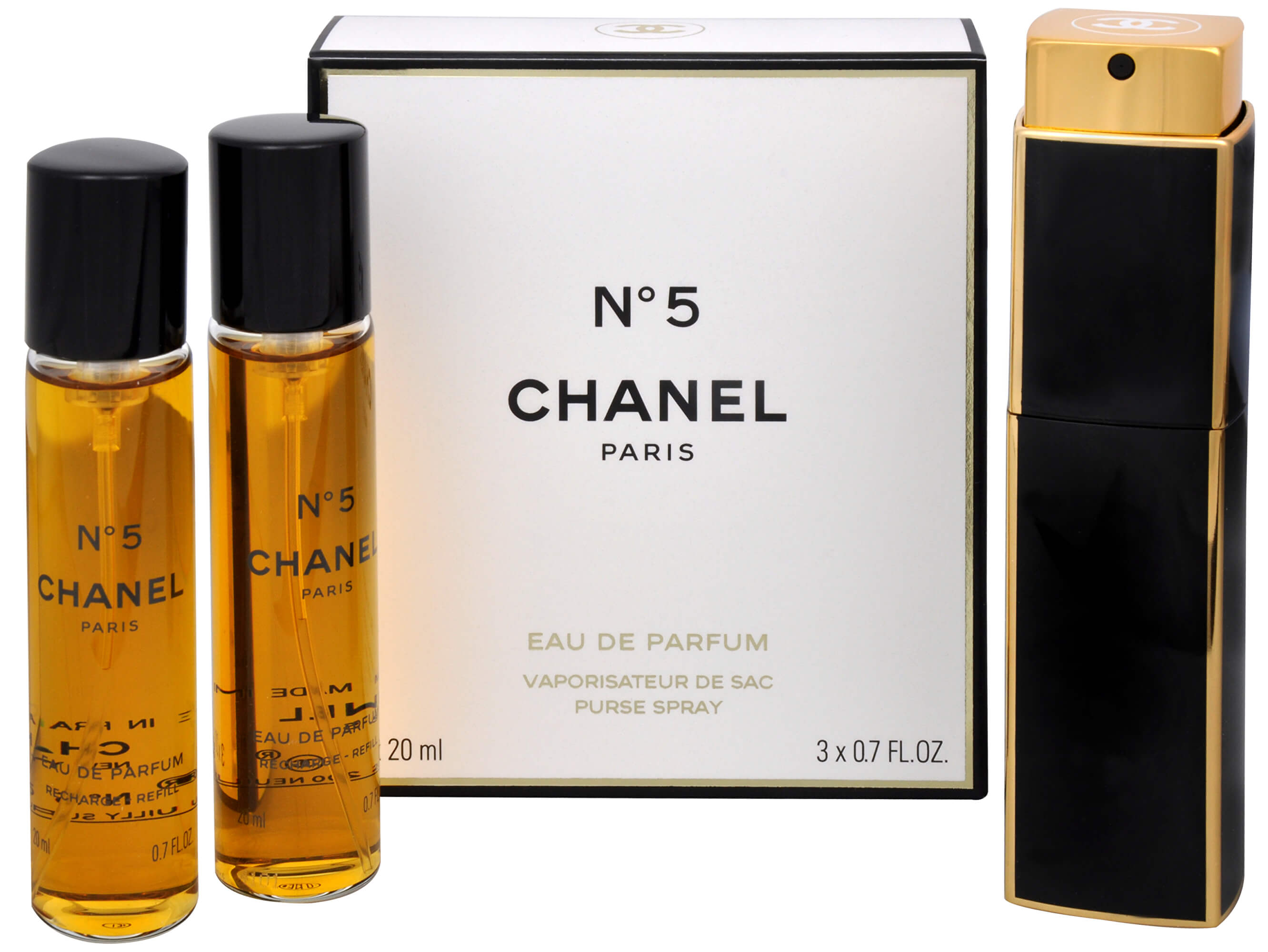 Chanel No. 5 - EDP (3 x 20 ml) 60 ml + 2 mesiace na vrátenie tovaru