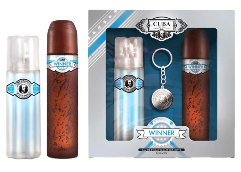 Levně Cuba Cuba Winner - EDT 100 ml + voda po holení 100 ml