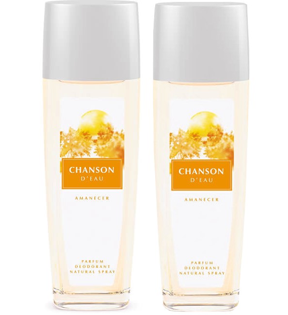 Chanson D´Eau Amanecer - deodorant s rozprašovačem 2 x 75 ml