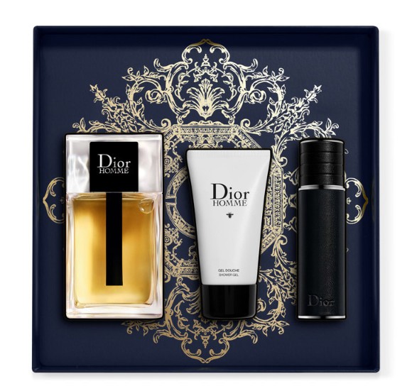 Dior Dior Homme 2020 - EDT 100 ml + sprchový gel 50 ml + EDT 10 ml