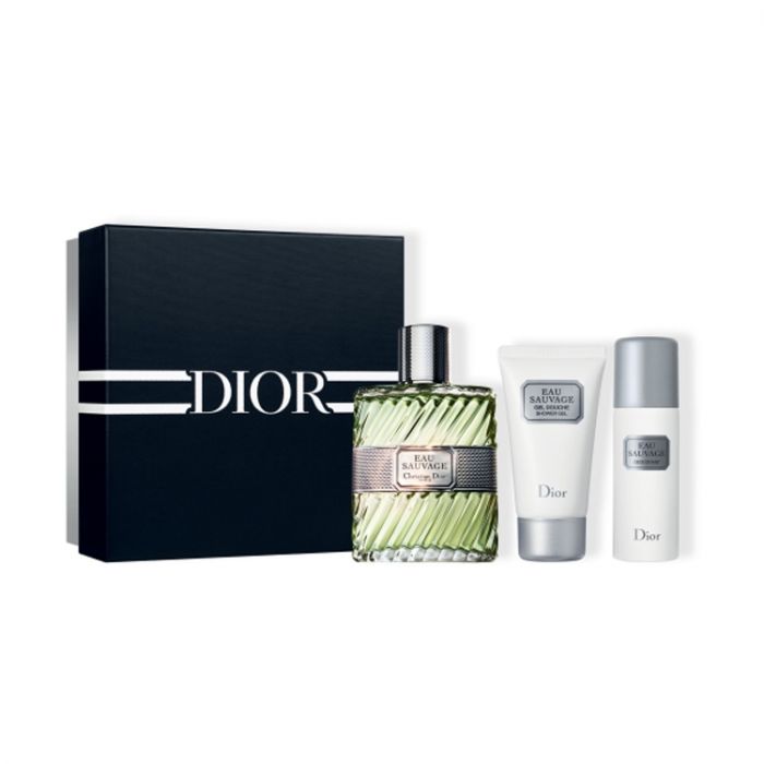 Dior Eau Sauvage - EDT 100 ml + tusfürdő 50 ml + dezodor spray 50 ml