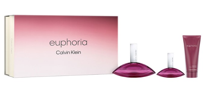 Calvin Klein Euphoria - EDP 100 ml + EDP 30 ml + telové mlieko 100 ml