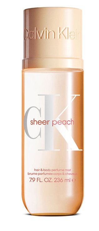 Calvin Klein Sheer Peach - telový a vlasový sprej 236 ml