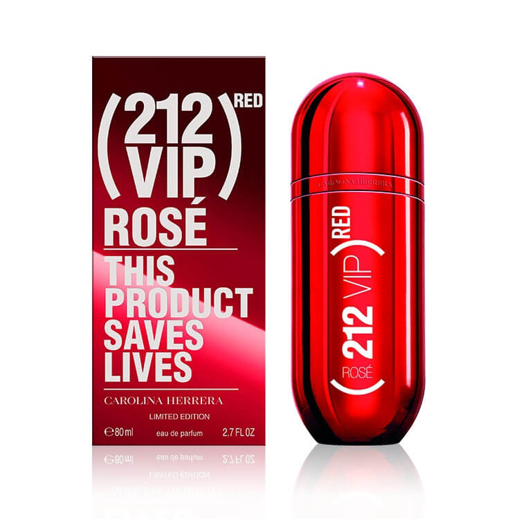 Carolina Herrera 212 VIP Rosé Red - EDP 80 ml + 2 mesiace na vrátenie tovaru