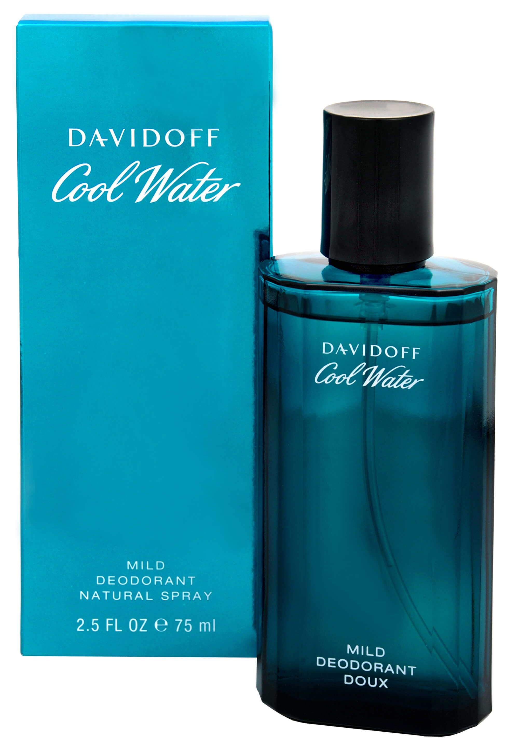 Davidoff Cool Water Man - deodorant s rozprašovačem 75 ml + 2 měsíce na vrácení zboží