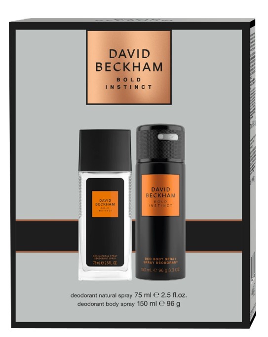 David Beckham Bold Instinct - dezodor permet 75 ml + dezodor spray 150 ml