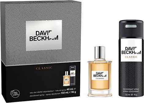 David Beckham Classic - EDT 40 ml + dezodor spray 150 ml