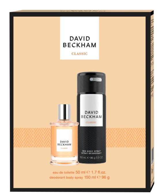 David Beckham Classic - EDT 50 ml + deodorant ve spreji 150 ml