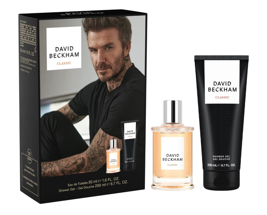 David Beckham Classic - EDT 50 ml + sprchový gel 200 ml