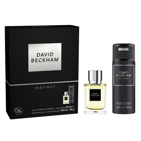 David Beckham Instinct - EDT 30 ml + dezodor spray 150 ml