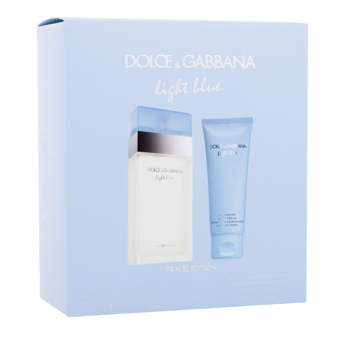 Dolce & Gabbana Light Blue - EDT 100 ml + tělový krém 75 ml