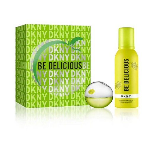 DKNY Be Delicious - EDP 30 ml + sprchová pěna 150 ml